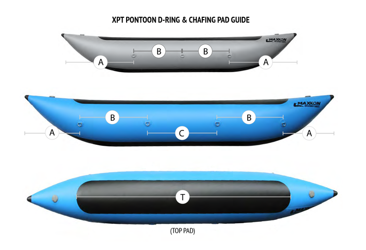 MAXXON 16' x 25 Pontoons • XPT-16/25 – Maxxon Inflatable Boats